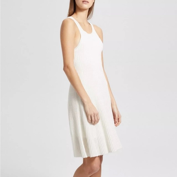 Theory Ottoman Sleeveless Dress Sz M Bridal Bachelorette - Picture 2 of 13